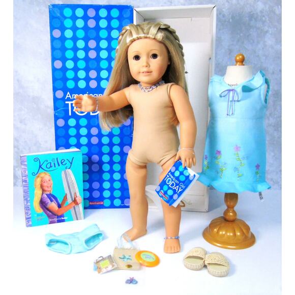 American Girl Pleasant Company DOLL KAILEY + Meet Outfit Accessories Jewelry BOX - Picture 2 of 11